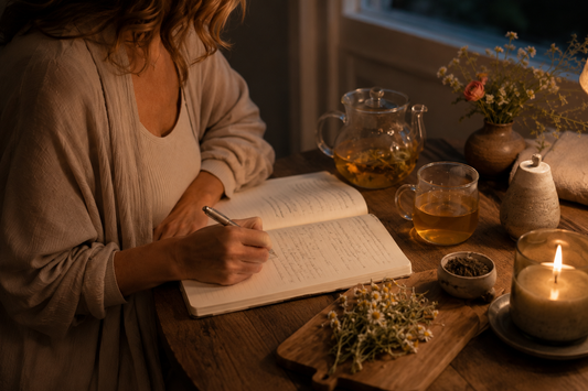 The Evening Rhythm: A Gentle Herbal Place to Begin When Sleep Feels Different